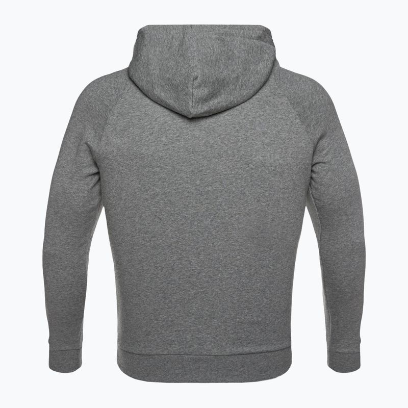 Ανδρικό φούτερ Under Armour Rival Hoodie pitch gray light heather/onyx white sweatshirt 9