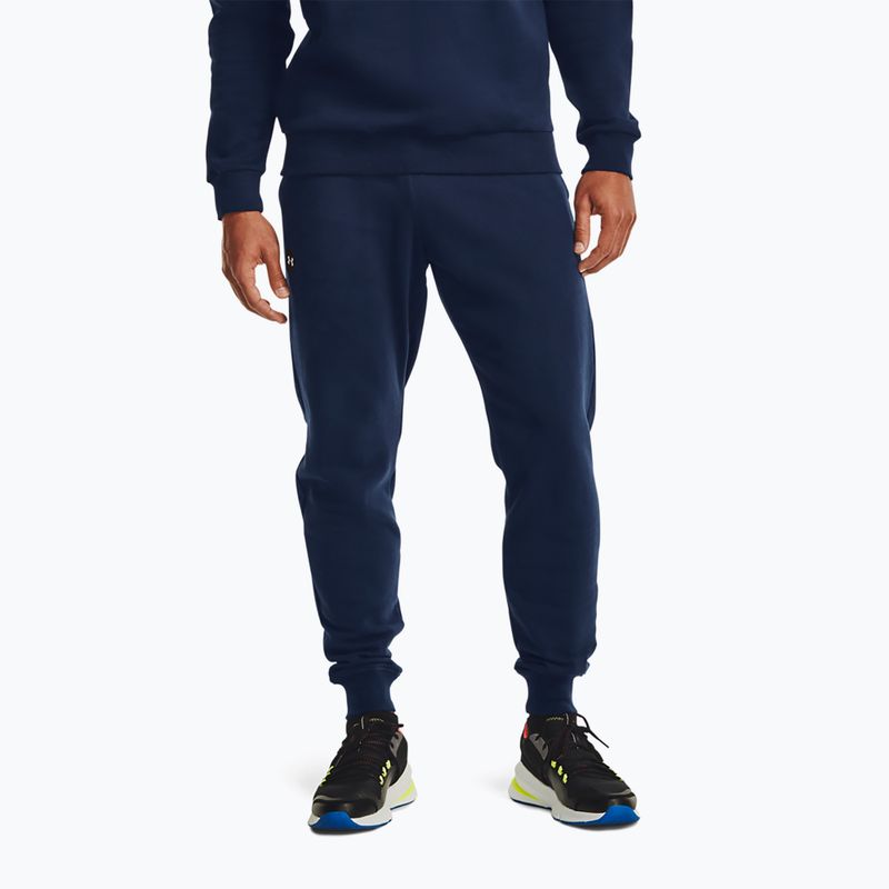 Ανδρικό Under Armour Rival Fleece Joggers navy blue