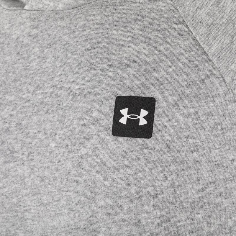 Ανδρικό φούτερ Under Armour Rival Hoodie mod γκρι ελαφρύ ρείκι/μαύρο φούτερ 10