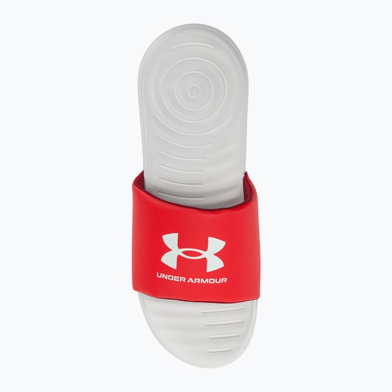 Under Armour Ansa Fix SL ανδρικές σαγιονάρες halo γκρι/κόκκινο/halo γκρι 6