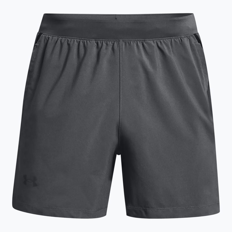 Under Armour Launch Sw 5'' ανδρικό σορτς για τρέξιμο γκρι 1361492 4