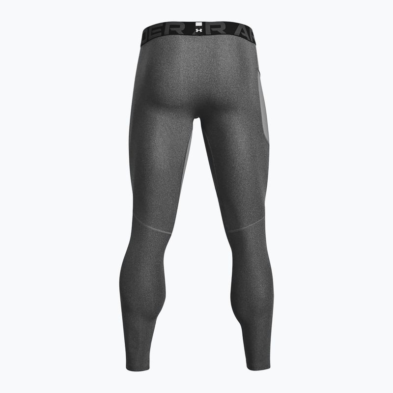 Ανδρικό κολάν προπόνησης Under Armour HeatGear carbon heather/μαύρο 6