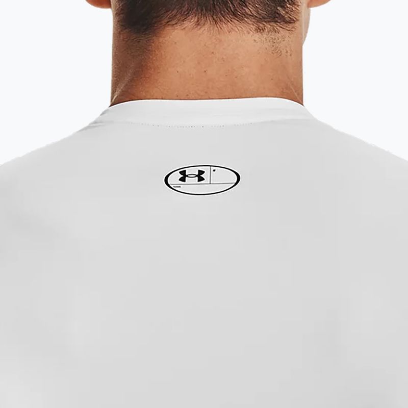 Under Armour ανδρικό πουκάμισο προπόνησης Ua Hg Armour Comp SS λευκό 1361518-100 4