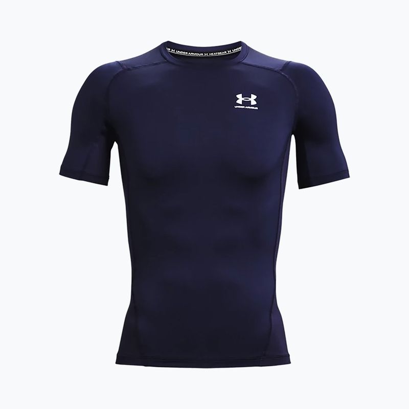 Under Armour ανδρικό μπλουζάκι προπόνησης Ua Hg Armour Comp SS navy blue 1361518-410 5