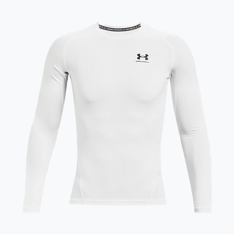 Under Armour ανδρικό μακρυμάνικο T-shirt Ua Hg Armour Comp LS λευκό 1361524-100 5