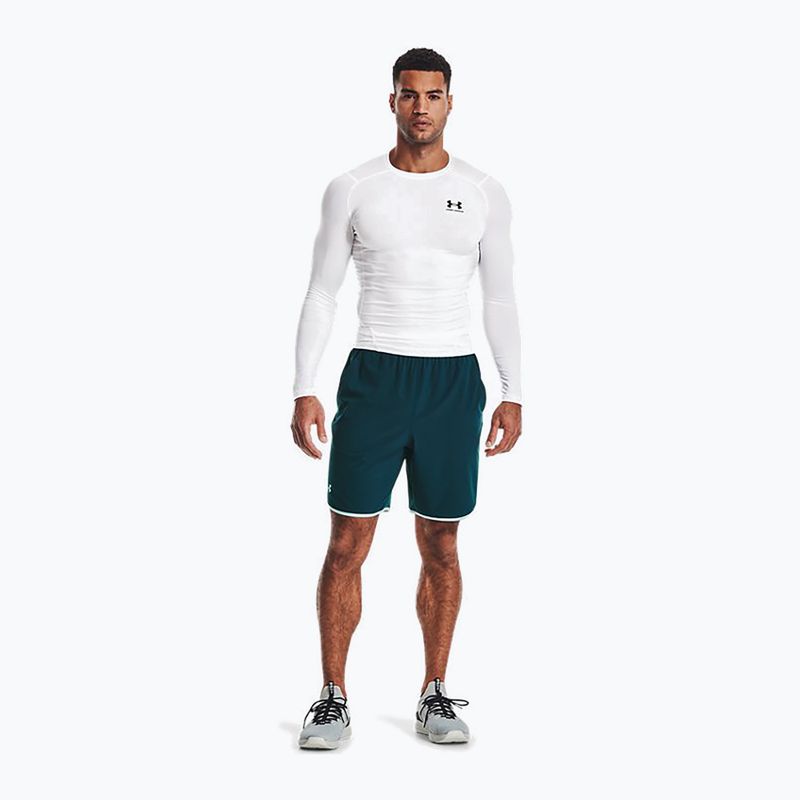 Under Armour ανδρικό μακρυμάνικο T-shirt Ua Hg Armour Comp LS λευκό 1361524-100 2