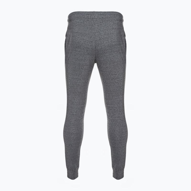 Ανδρικό παντελόνι Under Armour Ua Rival Terry Jogger pitch gray light heather/onyx white 6