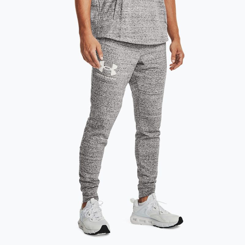 Ανδρικό Under Armour Ua Rival Terry Jogger παντελόνι γκρι/μελανζέ