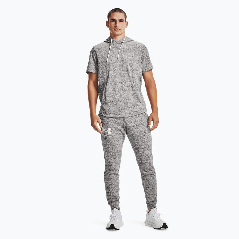 Ανδρικό Under Armour Ua Rival Terry Jogger παντελόνι γκρι/μελανζέ 2