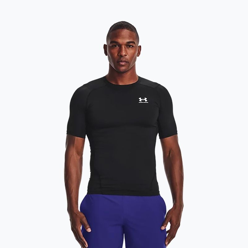 Under Armour ανδρικό πουκάμισο προπόνησης Ua Hg Armour Comp SS μαύρο 1361518-001