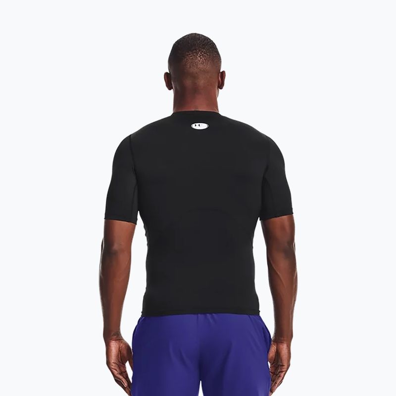 Under Armour ανδρικό πουκάμισο προπόνησης Ua Hg Armour Comp SS μαύρο 1361518-001 3