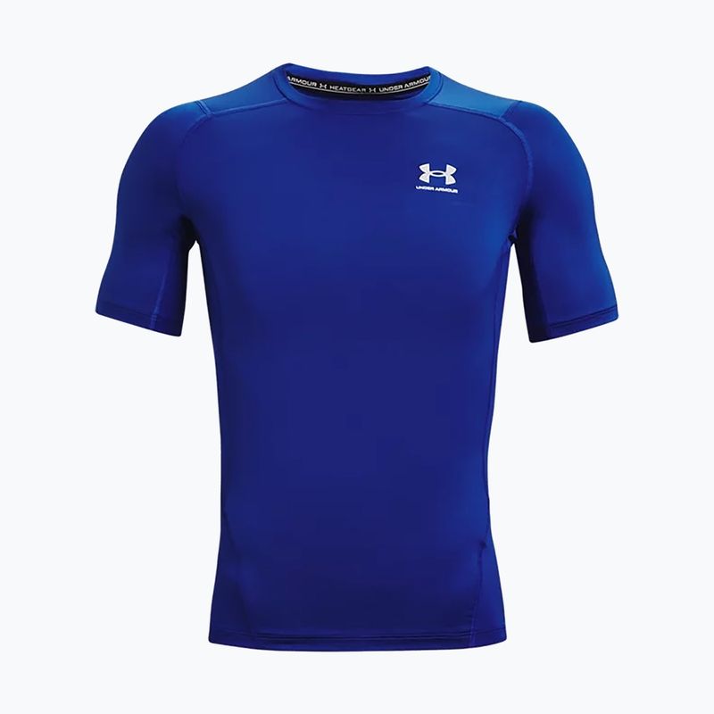 Under Armour ανδρικό μπλουζάκι προπόνησης Ua Hg Armour Comp SS navy blue 1361518-400 5