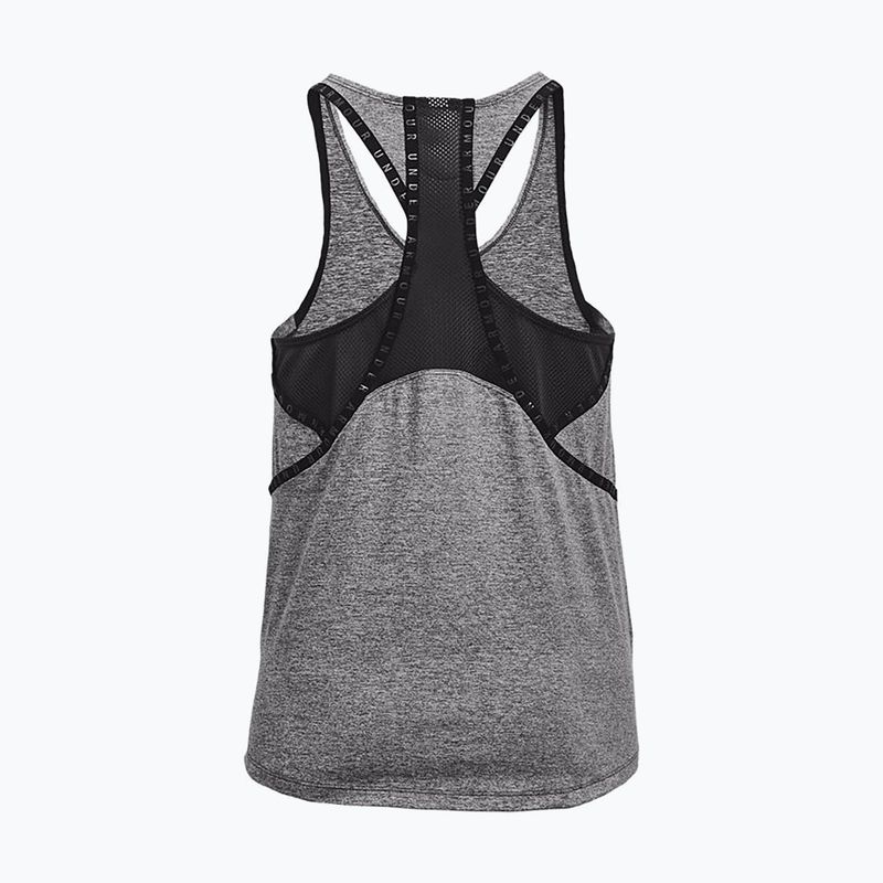 Γυναικείο προπονητικό μπλουζάκι Under Armour UA Knockout Mesh Back Tank γραφίτης 1360831 6