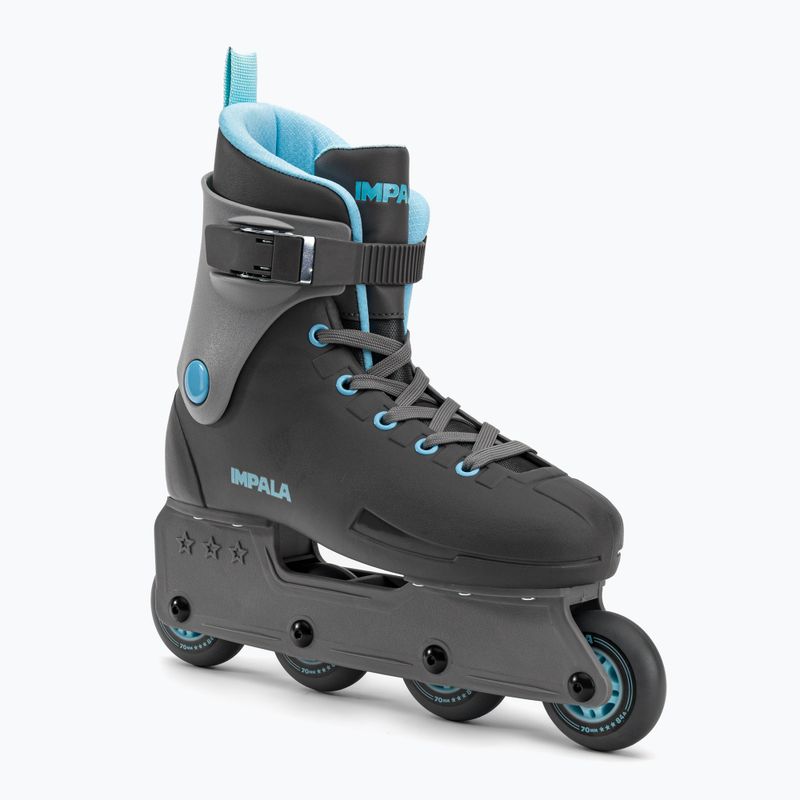 Γυναικεία πατίνια IMPALA Lightspeed Inline Skate μπλε/γκρι IMPINLINE1 πατίνια με ρολό