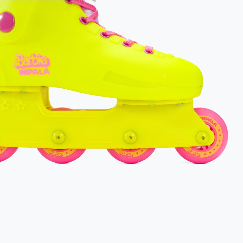 Γυναικεία πατίνια IMPALA Lightspeed Inline Skate barbie bright yellow 6