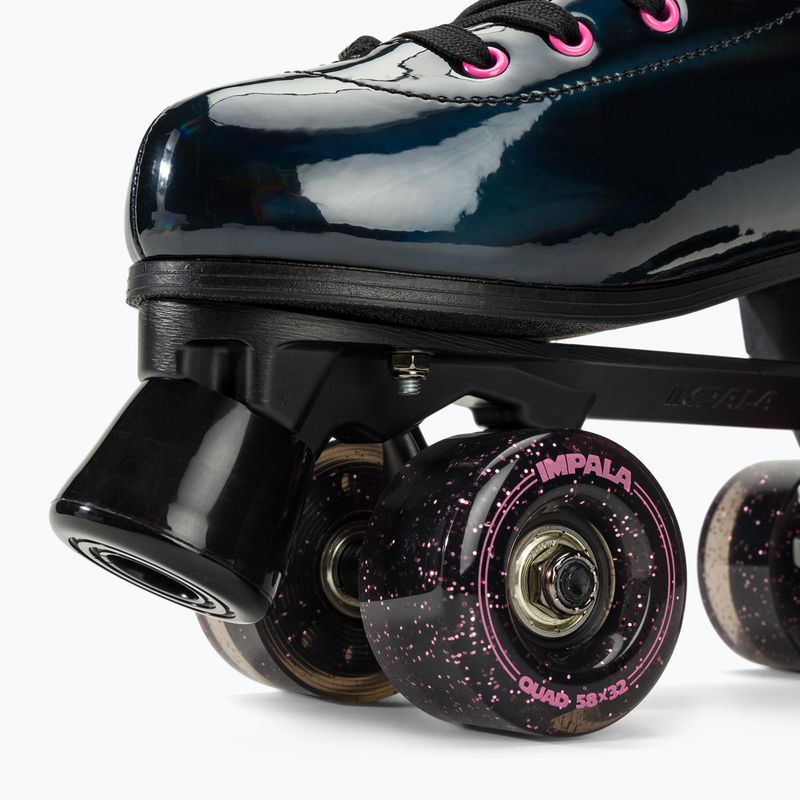 Γυναικεία πατίνια IMPALA Quad Skate black holographic 8