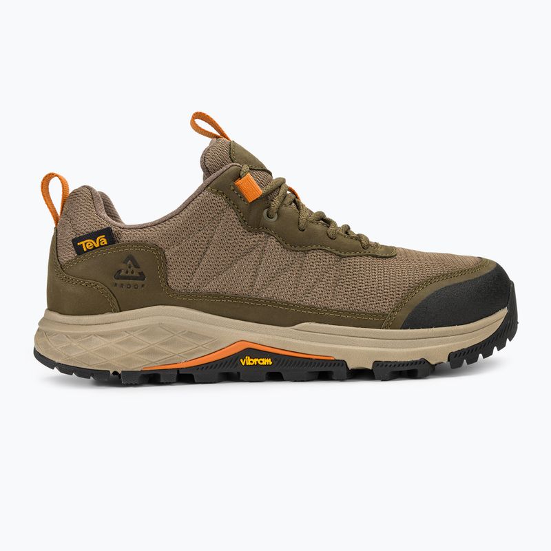 Ανδρικά παπούτσια πεζοπορίας Teva Ridgeview Low dark olive 2