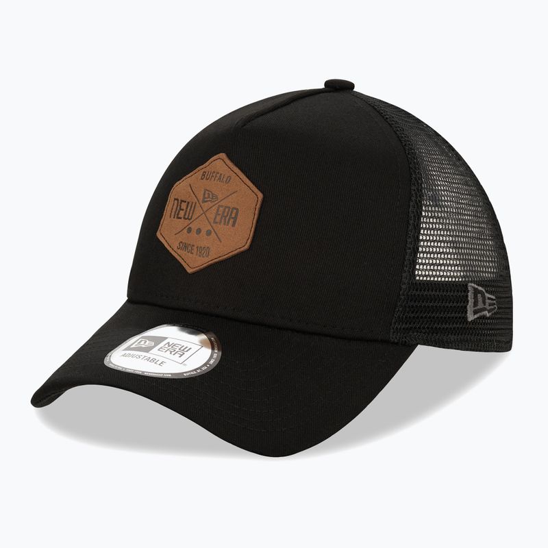 Ανδρικό καπέλο μπέιζμπολ New Era Heritage Patch 9Forty Af Trucker black 2