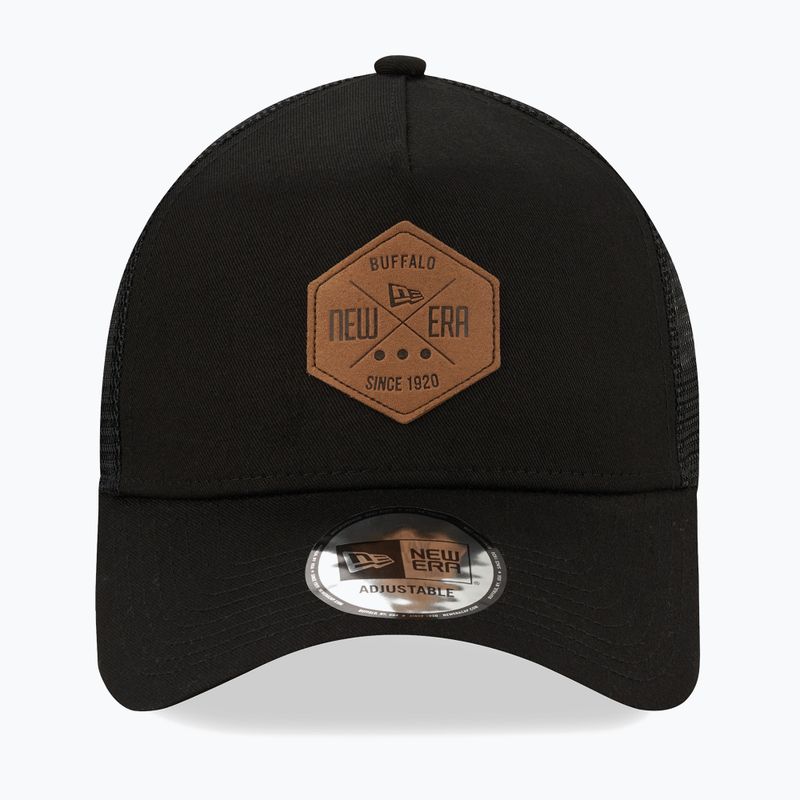 Ανδρικό καπέλο μπέιζμπολ New Era Heritage Patch 9Forty Af Trucker black 3