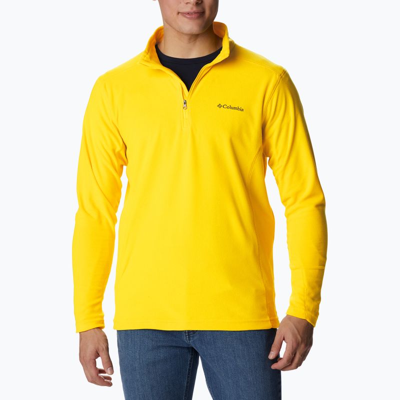 Columbia Klamath Range II ανδρικό fleece φούτερ κίτρινο 1352472