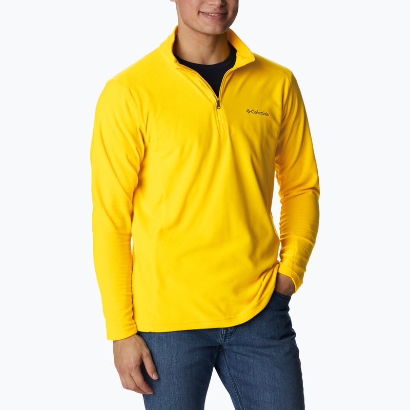 Columbia Klamath Range II ανδρικό fleece φούτερ κίτρινο 1352472 4