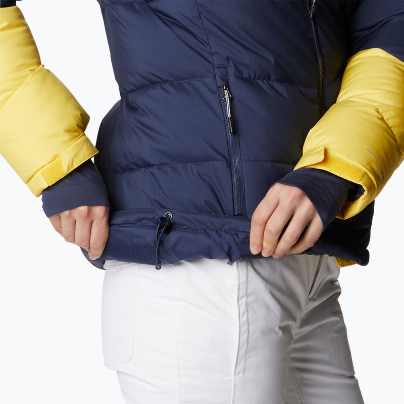 Columbia Abbott Peak Insulated γυναικείο μπουφάν σκι μπλε και κίτρινο 1909971 12