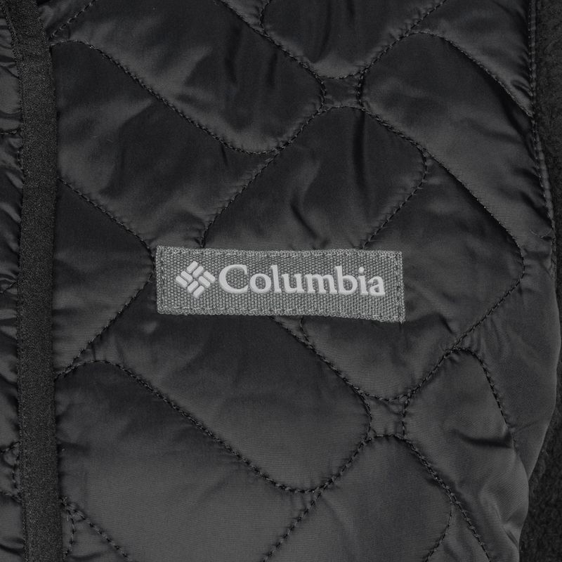 Γυναικείο Columbia Sweet View Fleece Hooded trekking φούτερ με κουκούλα μαύρο 8