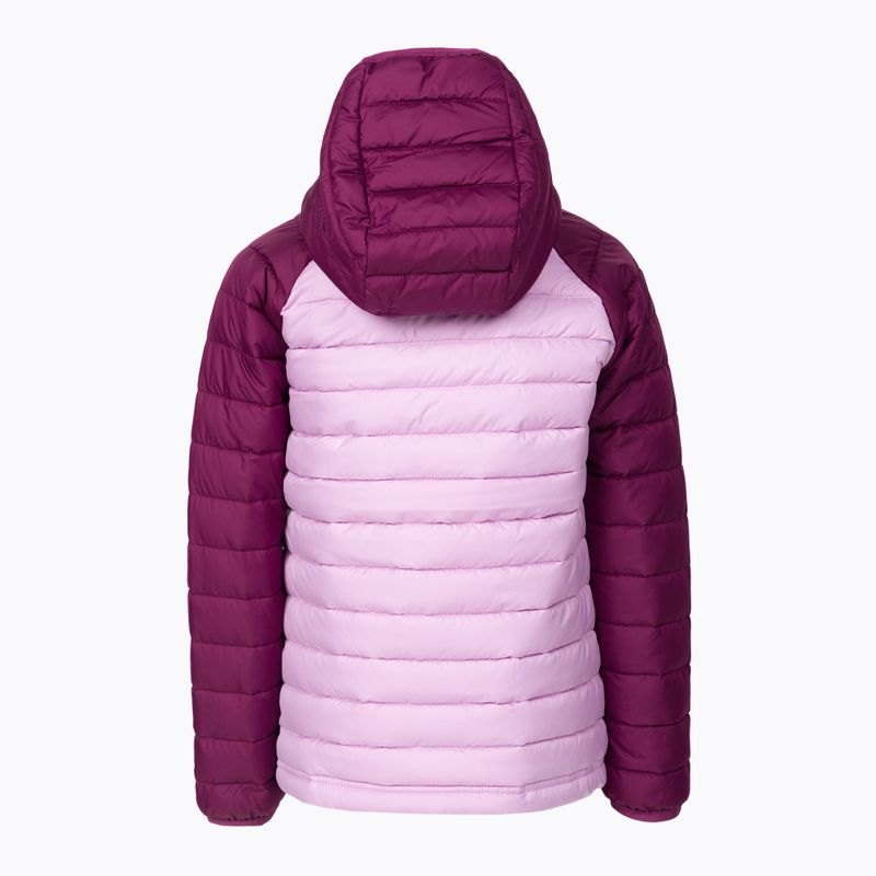 Columbia Powder Lite Hooded Purple Παιδικό μπουφάν με κουκούλα 1802931 2