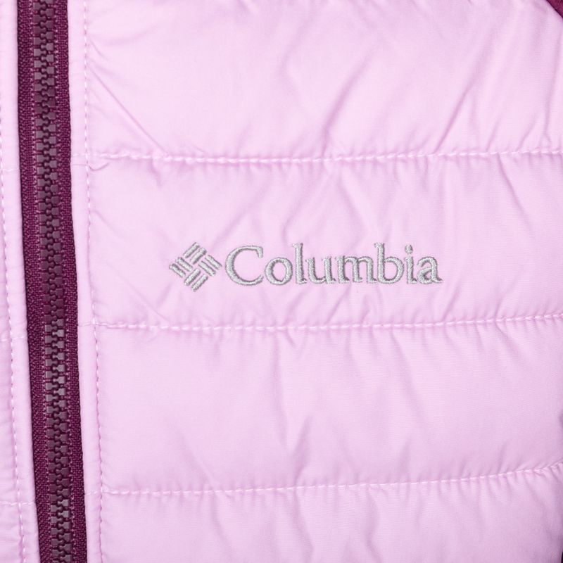 Columbia Powder Lite Hooded Purple Παιδικό μπουφάν με κουκούλα 1802931 3