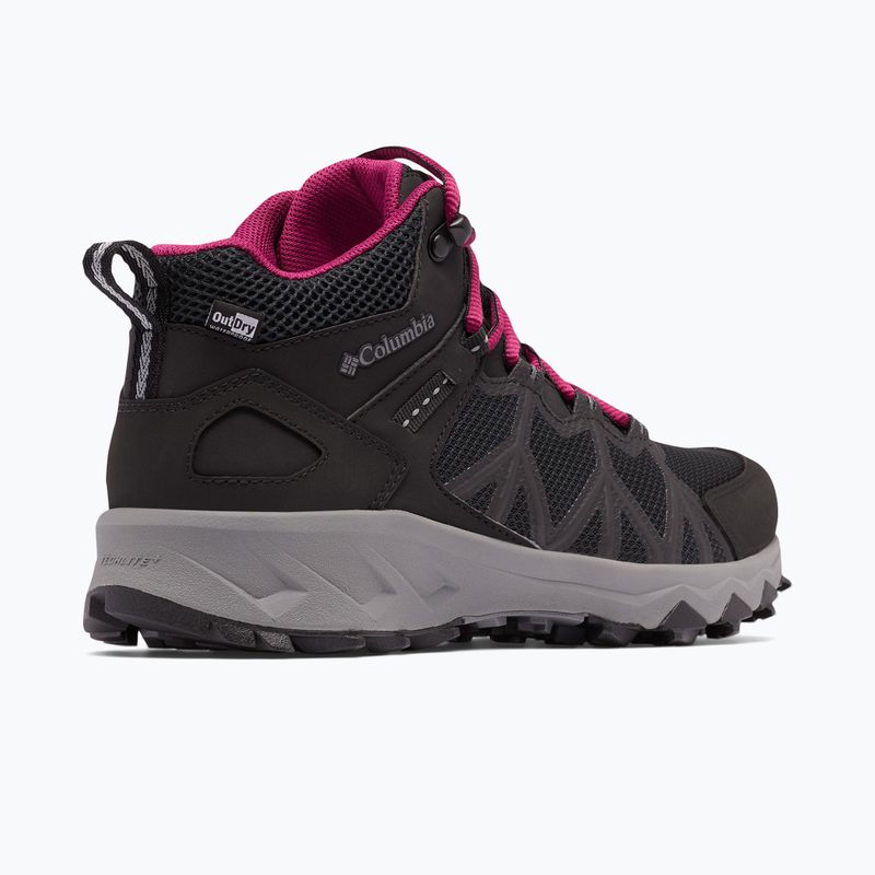 Γυναικείες μπότες πεζοπορίας Columbia Peakfreak II Mid Outdry black/ti grey steel 17