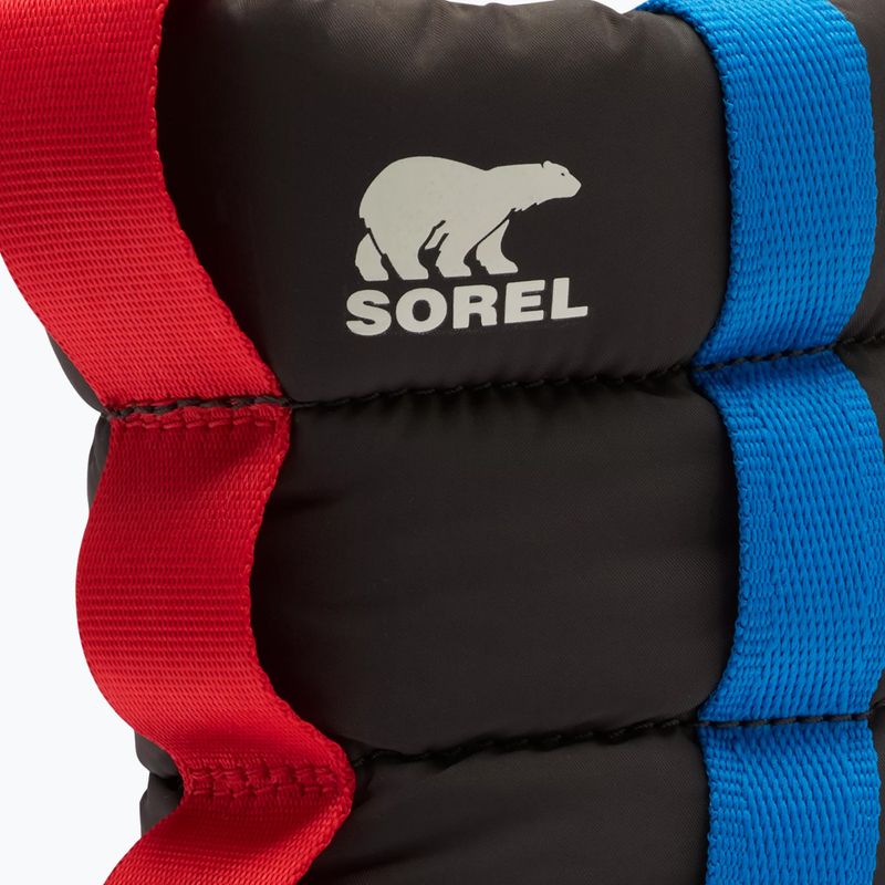 Sorel Outh Whitney II Puffy Mid jet/μαύρες παιδικές μπότες χιονιού 13