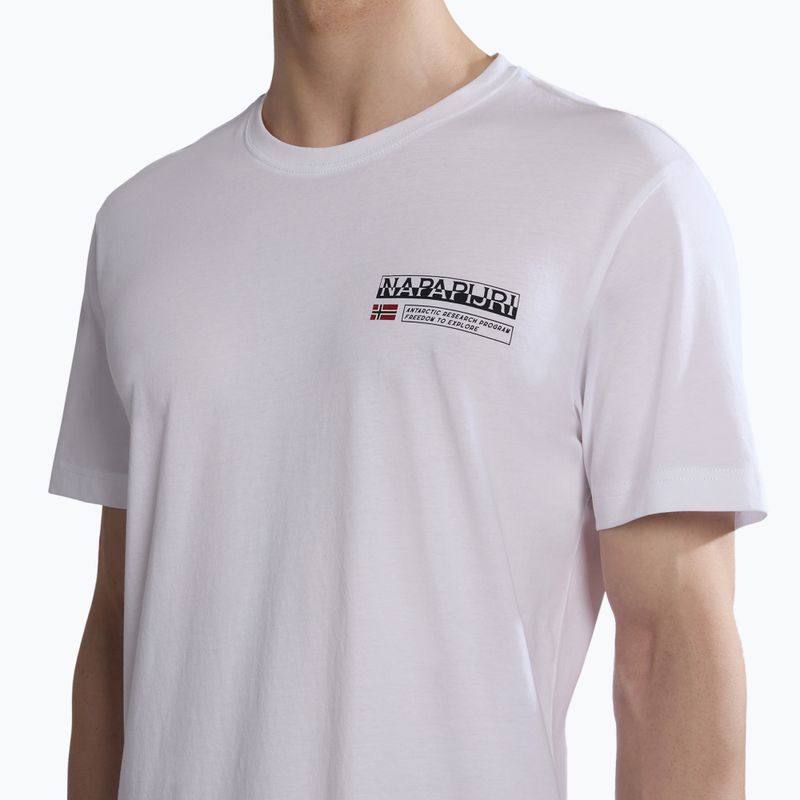 Ανδρικό Napapijri S-Kasba brightwhite T-shirt 4