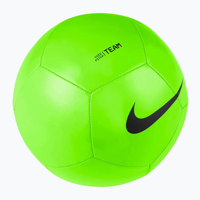 Μπάλα ποδοσφαίρου Nike Pitch Team μέγεθος 4 electric green/black