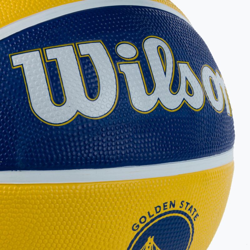 Wilson NBA Team Tribute Golden State Warriors μπάσκετ WTB1300XBGOL μέγεθος 7 3