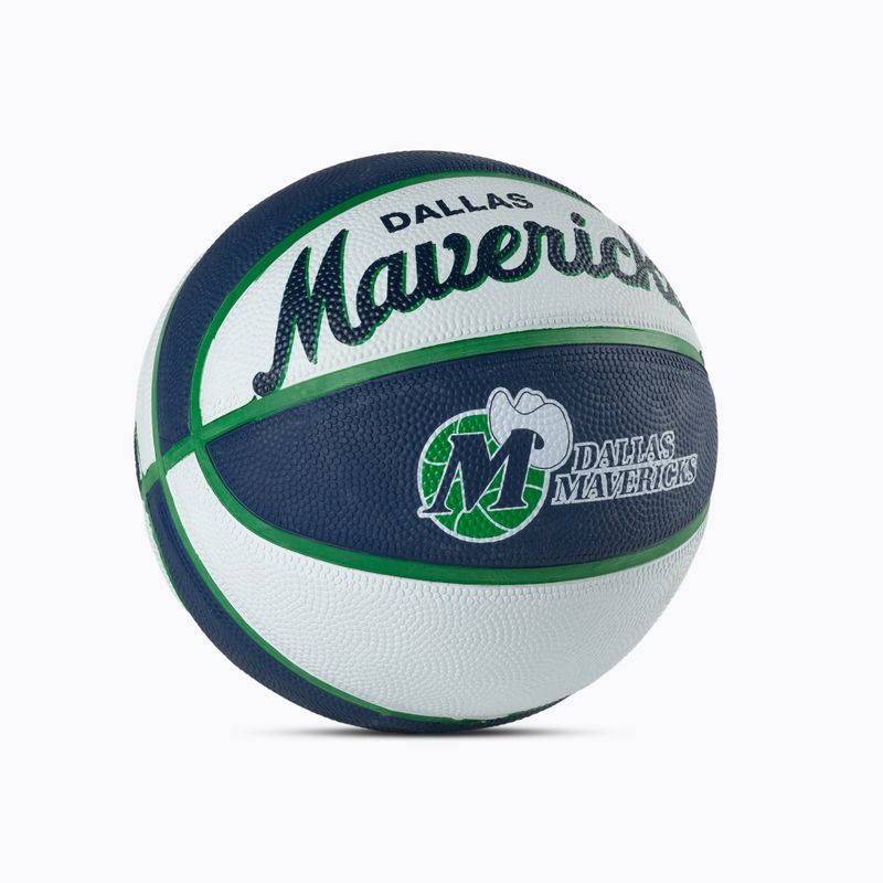 Wilson NBA Team Retro Mini Μίνι μπάσκετ Dallas Mavericks WTB3200XBDAL μέγεθος 3 2