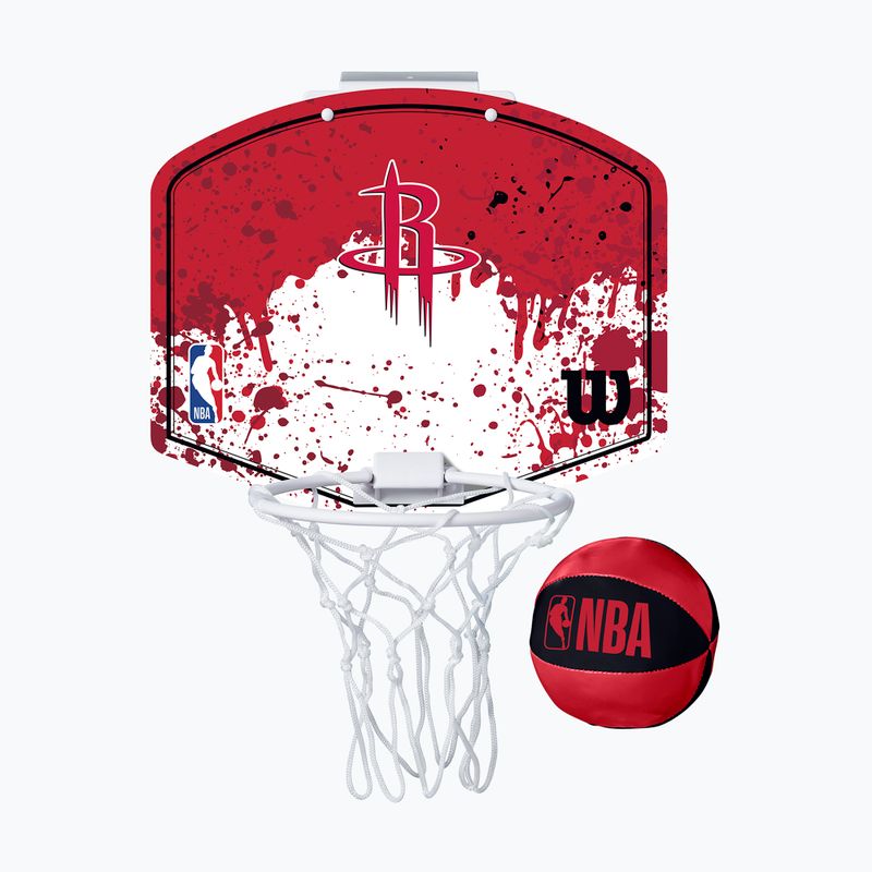 Σετ μπάσκετ Wilson NBA Team Mini Hoop Houston Rockets