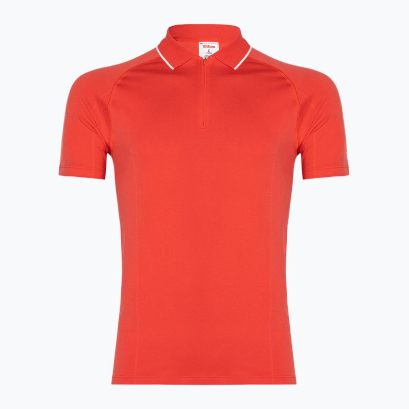 Ανδρικό Wilson Team Seamless Polo 2.0 infrared T-shirt