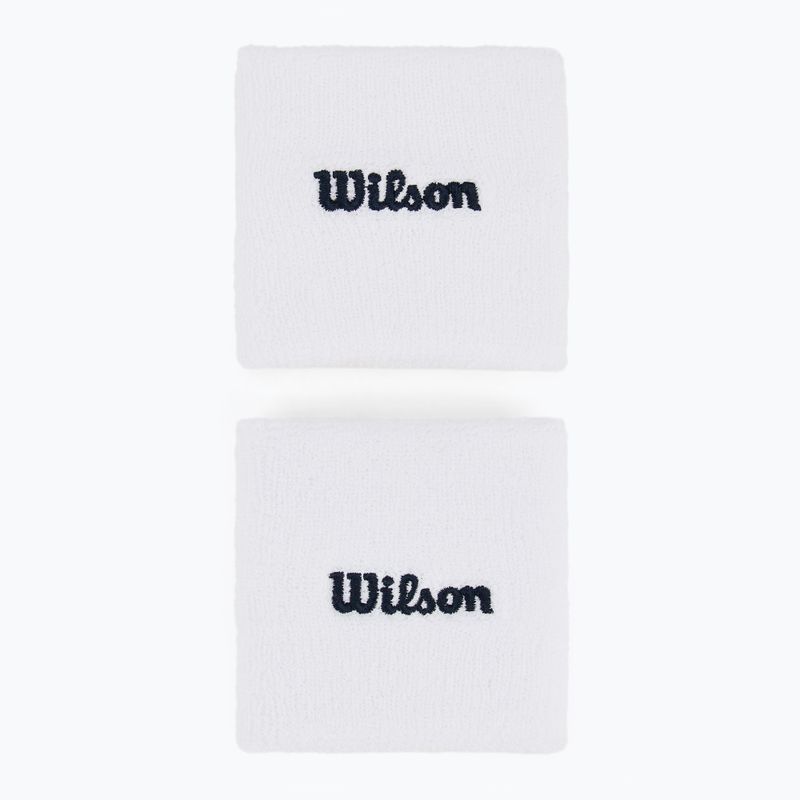 Wilson Wristband βραχιολάκια τένις 2 τεμάχια φωτεινό λευκό 2