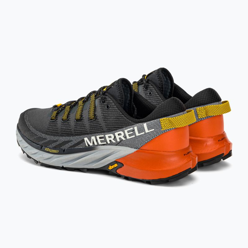 Merrell Agility Peak 4 γκρι ανδρικά παπούτσια για τρέξιμο J067347 4