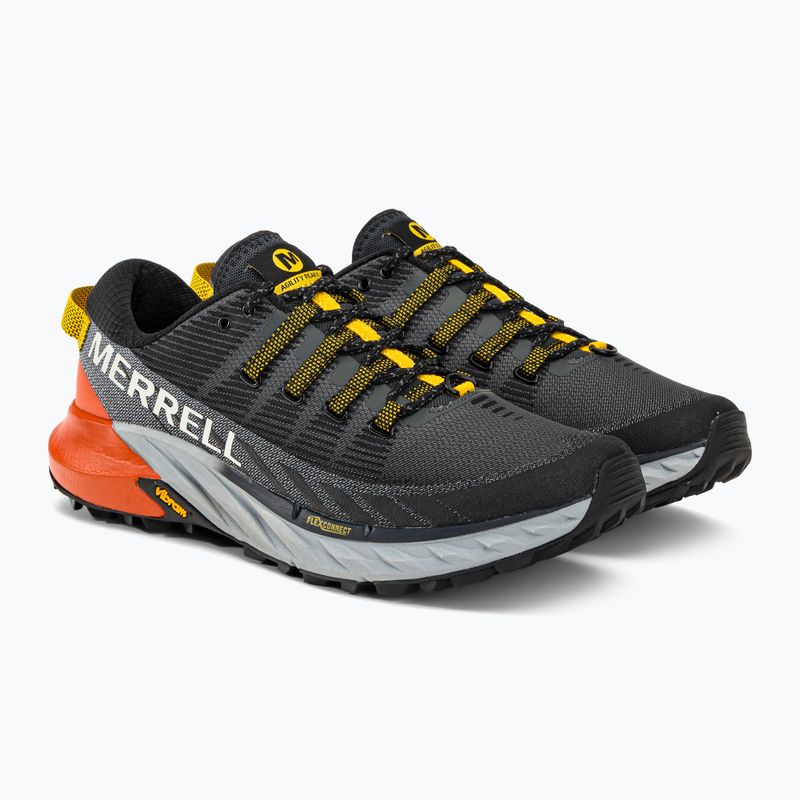 Merrell Agility Peak 4 γκρι ανδρικά παπούτσια για τρέξιμο J067347 5