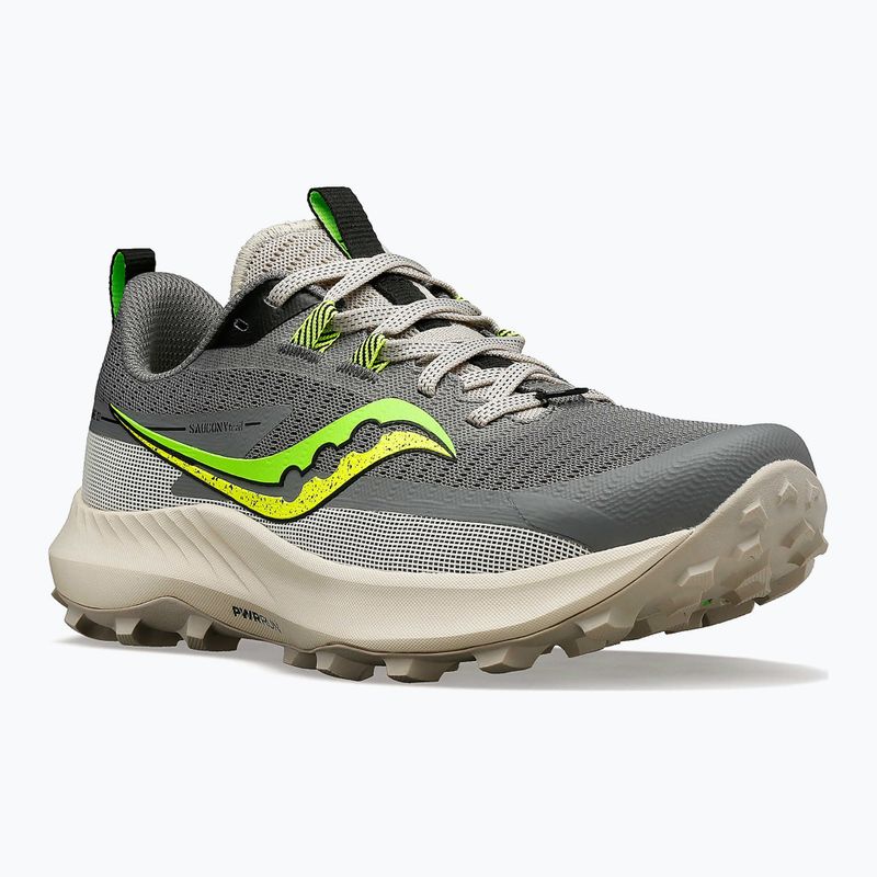 Γυναικεία παπούτσια τρεξίματος Saucony Peregrine 13 gravel/slime 7