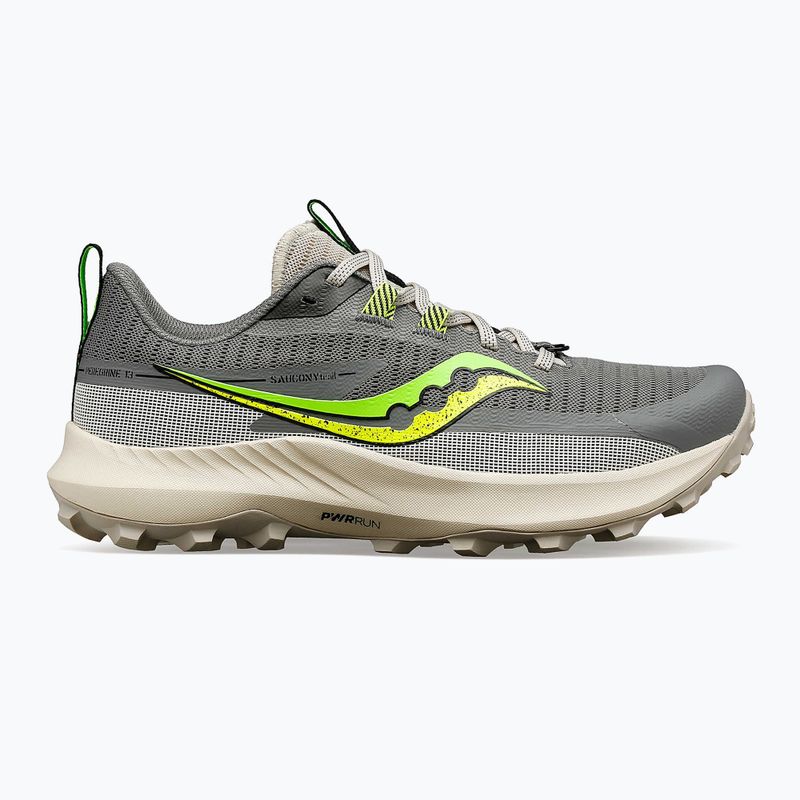 Γυναικεία παπούτσια τρεξίματος Saucony Peregrine 13 gravel/slime 8