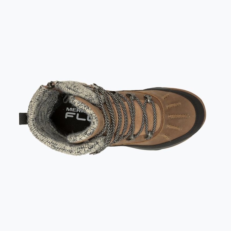 Γυναικείες μπότες πεζοπορίας Merrell Siren 4 Thermo Mid Zip WP καπνός 11