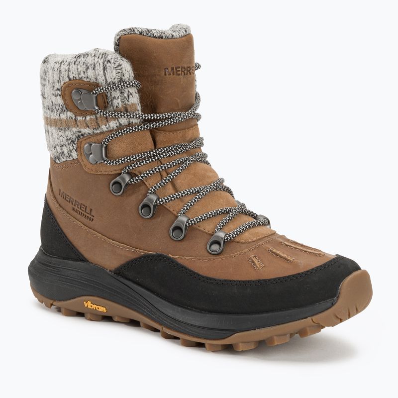 Γυναικείες μπότες πεζοπορίας Merrell Siren 4 Thermo Mid Zip WP καπνός