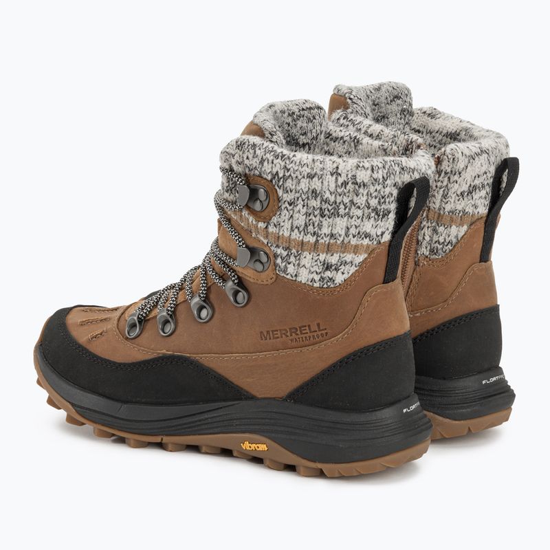 Γυναικείες μπότες πεζοπορίας Merrell Siren 4 Thermo Mid Zip WP καπνός 3