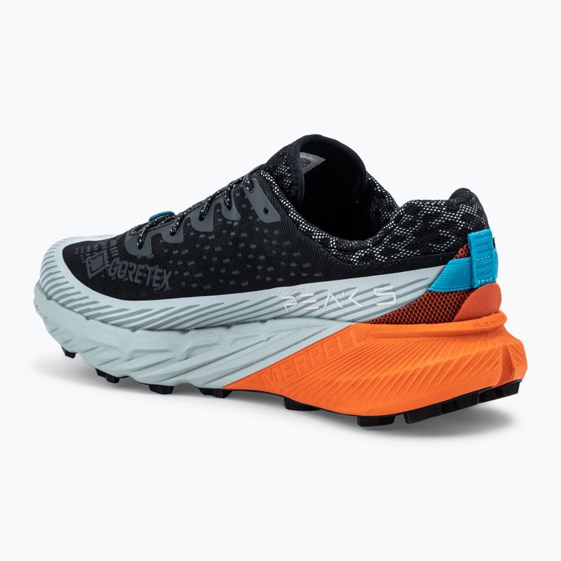 Ανδρικά παπούτσια τρεξίματος Merrell Agility Peak 5 Gtx black / tangerine 3