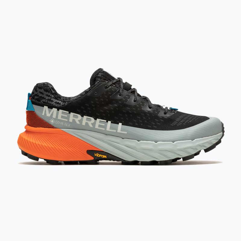 Ανδρικά παπούτσια τρεξίματος Merrell Agility Peak 5 Gtx black / tangerine 9