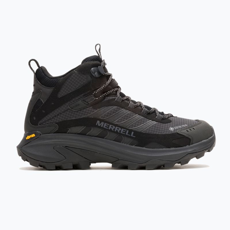 Ανδρικά παπούτσια πεζοπορίας Merrell Moab Speed 2 Mid Gtx black 9