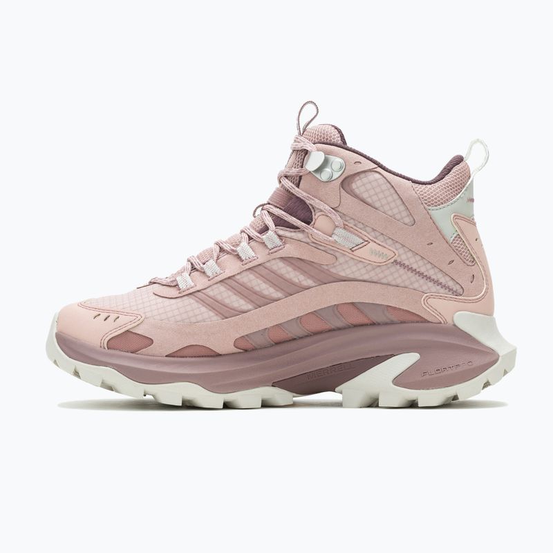 Γυναικεία παπούτσια πεζοπορίας Merrell Moab Speed 2 Mid Gtx adobe rose 8