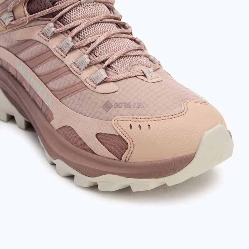 Γυναικεία παπούτσια πεζοπορίας Merrell Moab Speed 2 Mid Gtx adobe rose 7